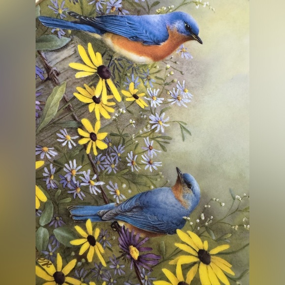 The Lenox Four Seasons Collector’s Plate Birds - Picture 7 of 9